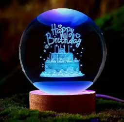 crystal ball - Happy Birth Day